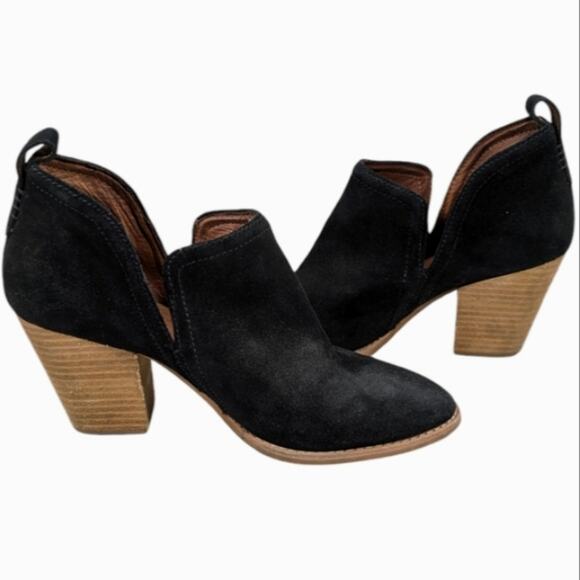 Jeffrey Campbell Rosalee Suede Ankle Booties EUC $160 Size 9   S3091 - Picture 7 of 13